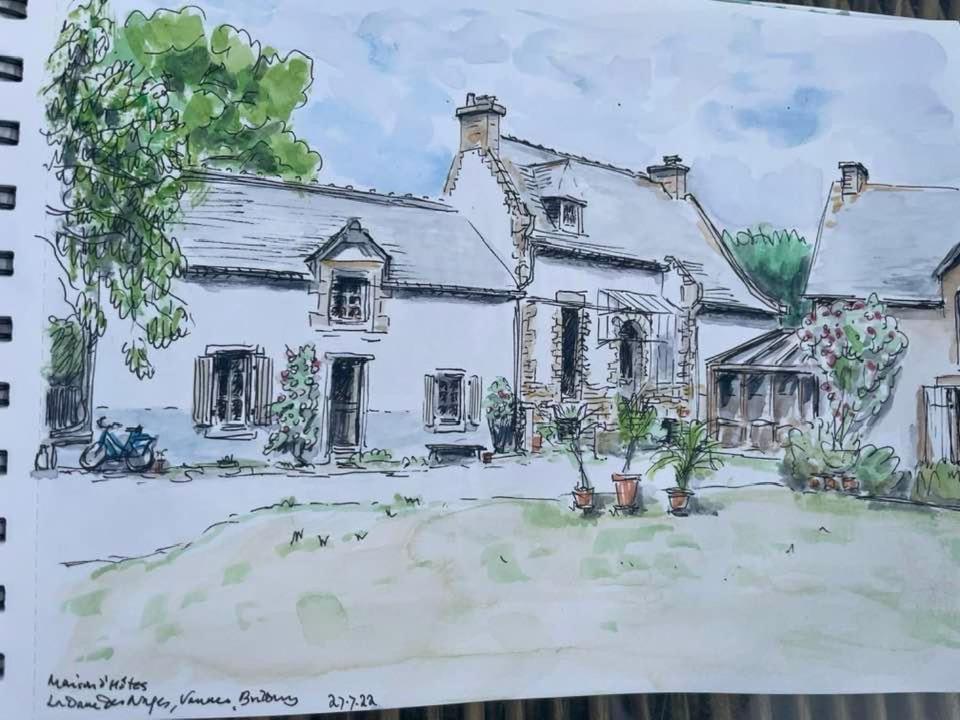 Les Dames De Nage Bed and Breakfast Grand-Champ Exteriör bild